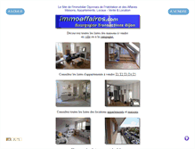 Tablet Screenshot of immoaffaires.com